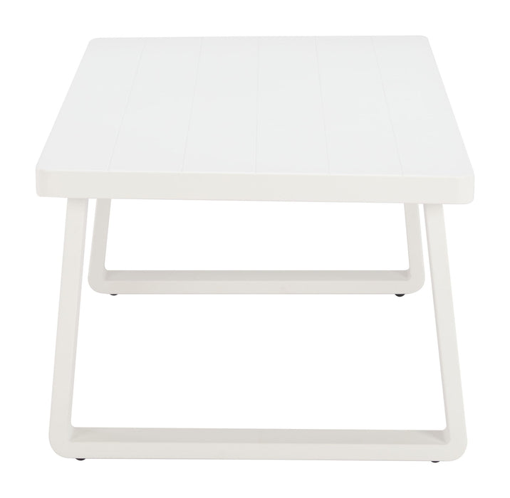 Welt - Outdoor Coffee Table - White