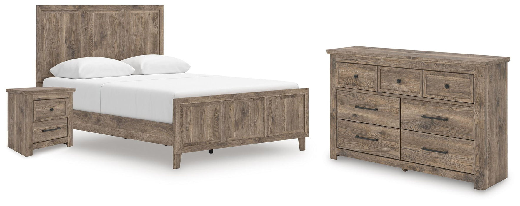 Rusticott - Panel Bedroom Set Signature Design by Ashley®