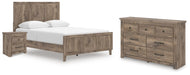 Rusticott - Panel Bedroom Set Signature Design by Ashley®