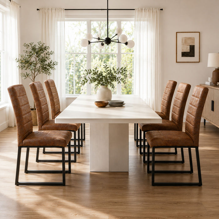 Oversized Square Design Dining Chairs For Home Home Essentials