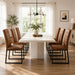 Oversized Square Design Dining Chairs For Home Home Essentials