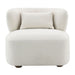 Darius - Accent Chair With Pillow - Beige Boucle ACME