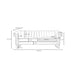 2 Piece Sofa Set With Tufted Back And Deep Seating Home Essentials