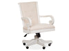 Bronwyn - Fully Upholstered Swivel Chair - Alabaster Magnussen Furniture