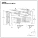 Acadian - Entryway Storage Bench, Handcrafted Simpli-Home