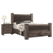 Upholstered Bed With Footboard Drawers Home Essentials