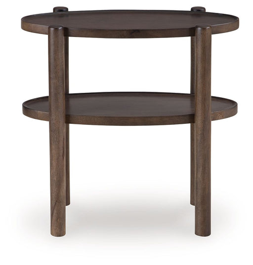 Wiattbury - Accent Table - Gray Brown Signature Design by Ashley®