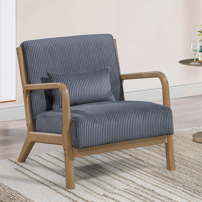 Accent Chair With Plush Cushion Home Essentials