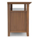 Amherst - TV Media Stand - Medium Saddle Brown Simpli-Home