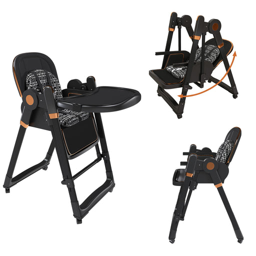 Convertible Baby High Chair To Rocker With 5 Point Harness Home Essentials