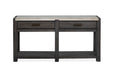 Plum Creek - Rectangular Sofa Table - Ravenwood Black Magnussen Furniture