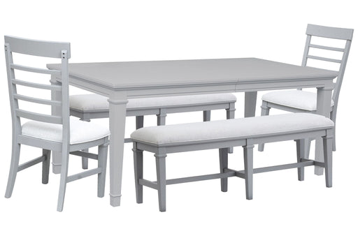 Charleston - Extendable Rectangular Dining Table Set Magnussen Furniture