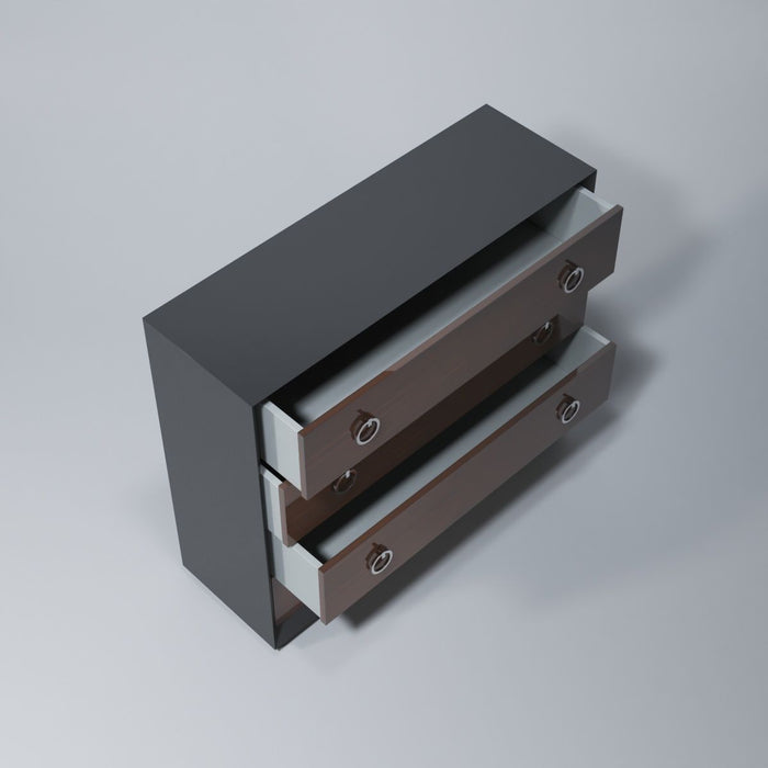 Emporio - Dresser - Black / Dark Brown Franco Spain