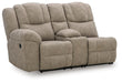 Pearce-Pike - LAF Reclining Loveseat With Console - Birch Signature Design by Ashley®