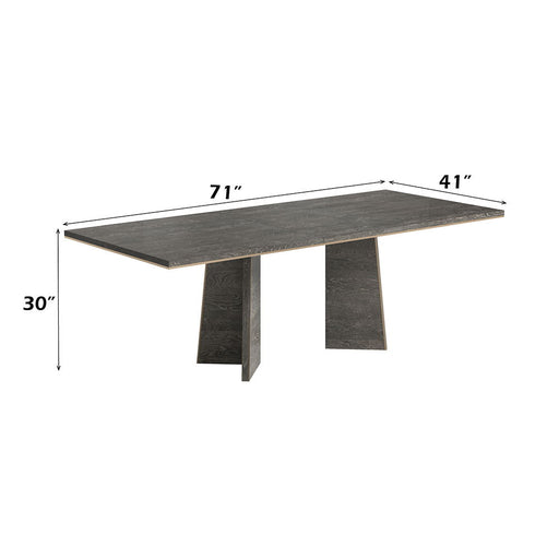 Venezia - Dining Table - Gray ACME