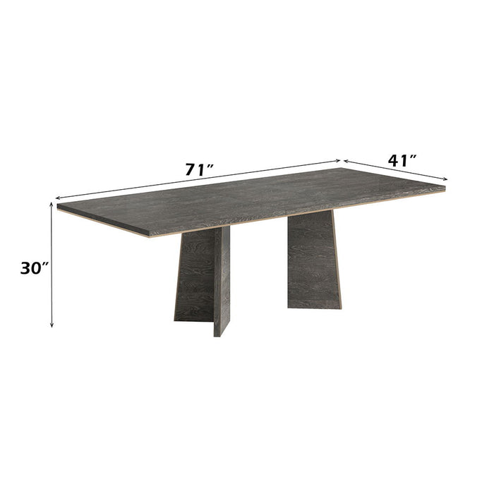 Venezia - Dining Table - Gray ACME