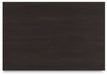 Covetown - Two Drawer Night Stand - Dark Brown Signature Design by Ashley®