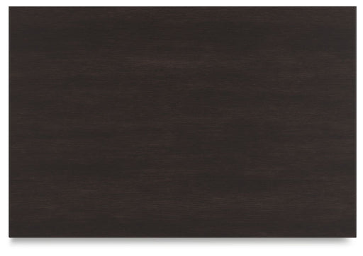 Covetown - Two Drawer Night Stand - Dark Brown Signature Design by Ashley®