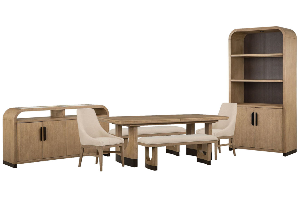 Tristan - Extendable Trestle Dining Table Set Magnussen Furniture