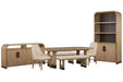 Tristan - Extendable Trestle Dining Table Set Magnussen Furniture