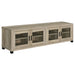 Heron - 4 Door TV Stand With Adjustable Shelving Furniture Max