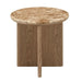 Markku - End Table With Natural Marble - Oak ACME