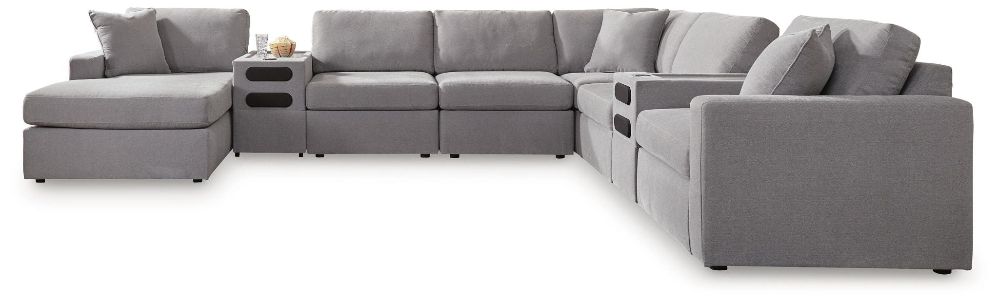 Modmax - U-Shaped Sectional - Granite Signature Design by Ashley®