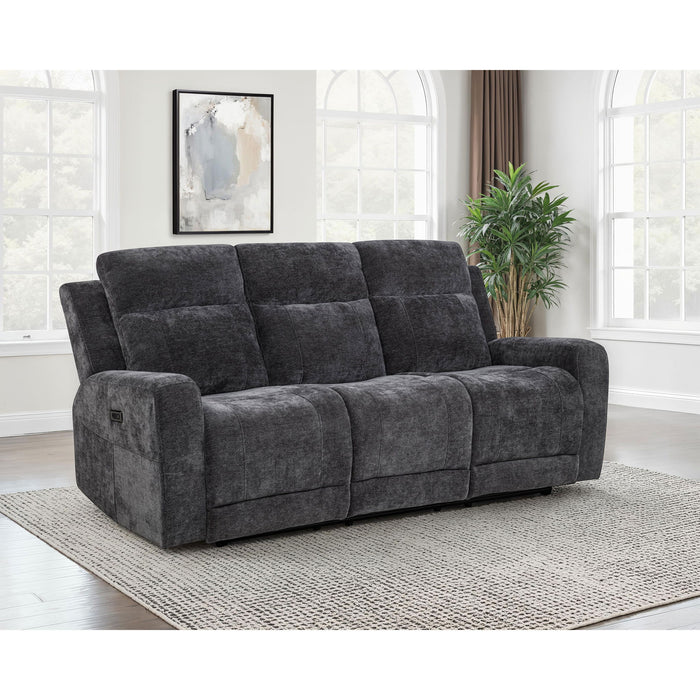 Patrick - Power Reclining Sofa With Dual Recliners Furniture Max