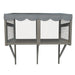 Window Perch Catio For Indoor Cats, Expandable Enclosure With Secure Frame And Waterproof Roof, Suitable For Multiple Kittens - Gray Daily Nest