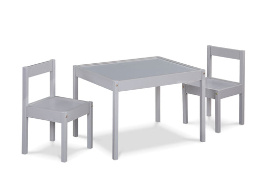 Della - 3-Piece Solid Wood Kids Table & Two Chair Set Simple Living