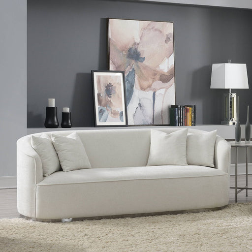 Odette - Sofa With 4 Pillows - Beige Chenille ACME