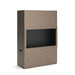 Midnight Mountain - Freestanding Fireplace - Light Brown Signature Design by Ashley®