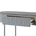 Yukino - Sofa Table - Gray High Gloss & Chrome ACME