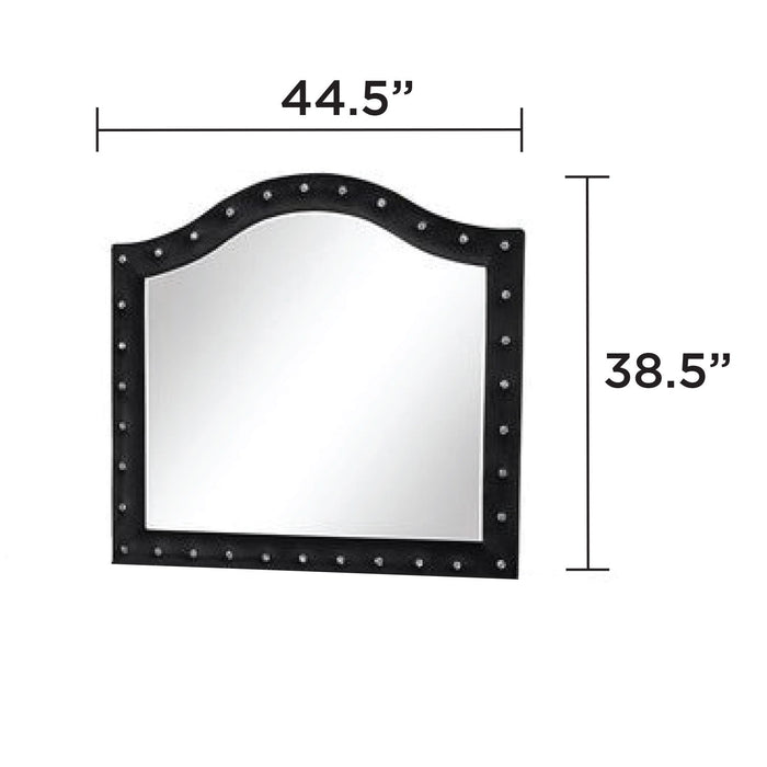 Sophia - Tufted Upholstery Mirror Matrix Furniture Group
