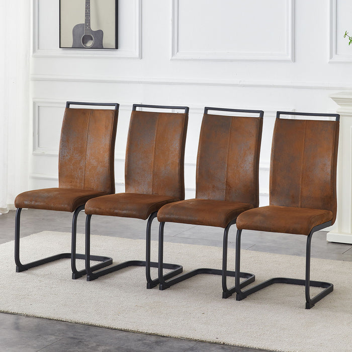 Dining Chairs With Ergonomic Backrest Home Essentials
