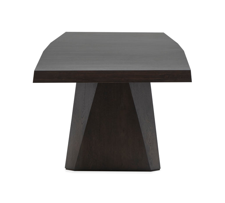 Tauren - Extendable Double Pedestal Dining Table - Coffee Bean Magnussen Furniture