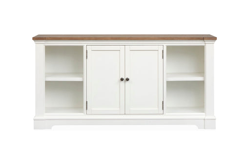 Kingston - Credenza - Whisper White And Cerused Nutmeg Magnussen Furniture