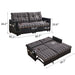 Sleeper Sofa, Expandable Sectional With Ottoman For Living Room Home Essentials
