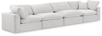 Comfy - Velvet Modular Sofa 4 Seats Meridian Furniture