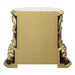 Desiderius - Nightstand - Antique Gold & Hand Painted Brown ACME