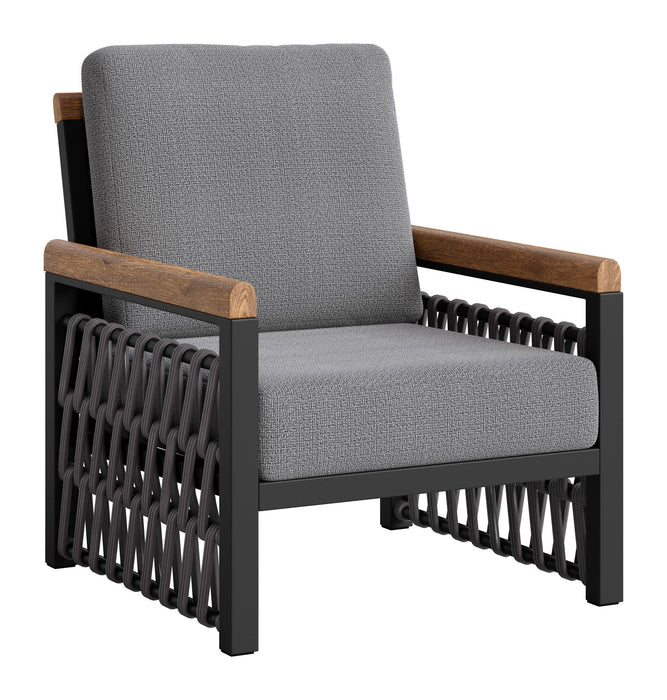 Naru - Accent Chair - Gray Zuo Modern