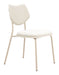 Zeal - Dining Chair (Set of 4) - Light Gray Zuo Modern