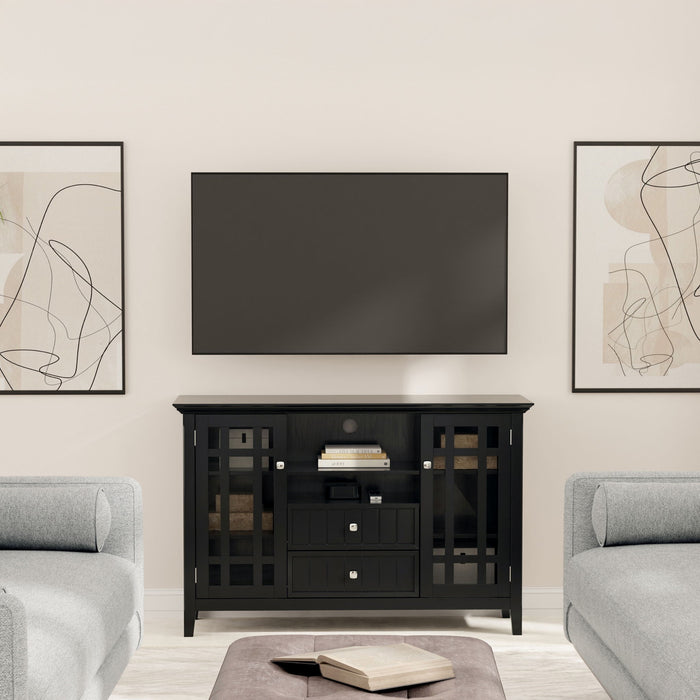 Bedford - Handcrafted Tall TV Media Stand Simpli-Home