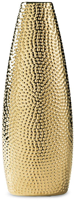 Efim - Vase - 13.75" - Gold Finish Signature Design by Ashley®