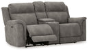 Next-Gen Durapella - Reclining Power Loveseat With Console Signature Design by Ashley®