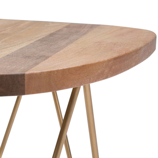 Patrice - Handcrafted Metal And Wood Accent Table Simpli-Home