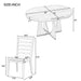 Round Dining Table Set For 4 With Chairs Hearth and Haven