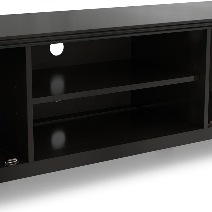 Amherst - Low TV Media Stand - Hickory Brown Simpli-Home