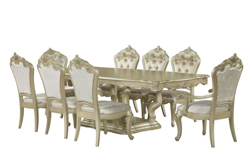 Monique - Dining Table Base - Champagne New Classic