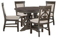 Bellamy - 48" Round Dining Table Set Magnussen Furniture